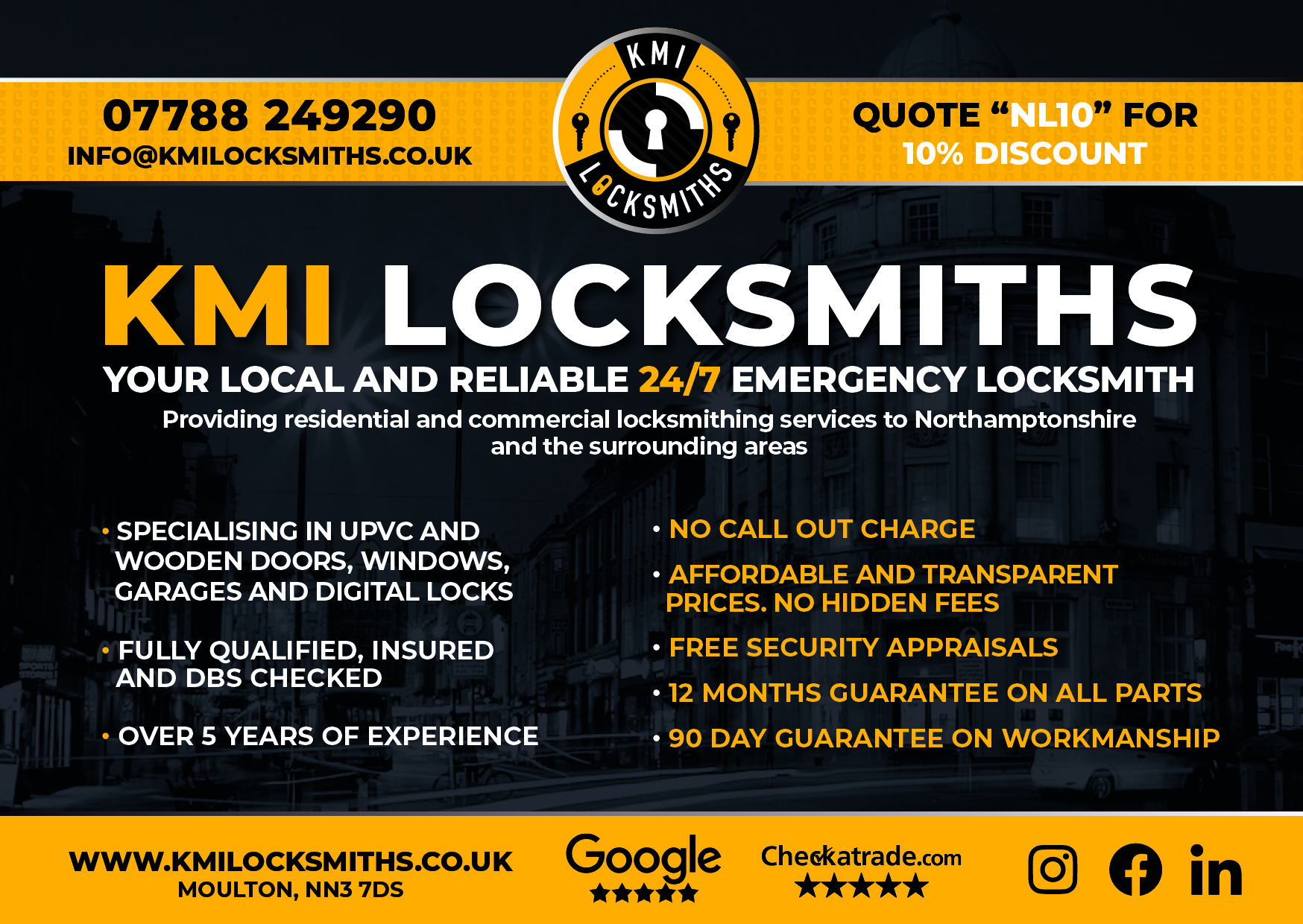 KMI Locksmith Banner